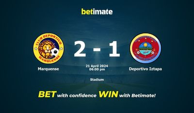 Marquense vs Deportivo Iztapa Prédiction, cotes et conseils de paris 21/04/2024