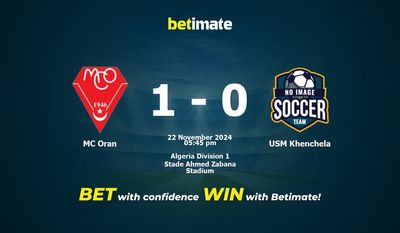 Pronostic, cotes et conseils de paris MC Oran vs USM Khenchela 22/11/2024