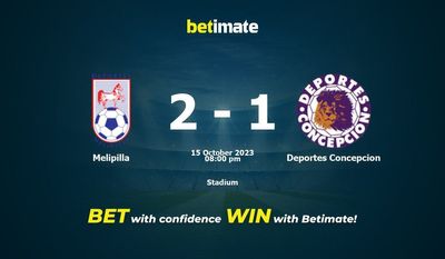 Melipilla vs Deportes Concepcion Prédiction, cotes et conseils de paris 15/10/2023