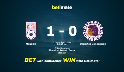Melipilla vs Deportes Concepcion Prédiction, cotes et conseils de paris 31/10/2024