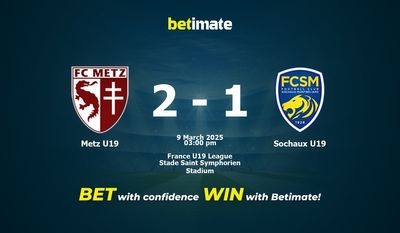Metz U19 vs Sochaux U19 Pronostic, cotes et conseils de paris 03/09/2025