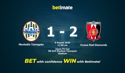 Pronostic, cotes et conseils de paris Montedio Yamagata vs Urawa Red Diamonds (08/06/2025)
