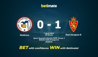 Mutilvera vs Real Zaragoza B Prédiction, cotes et conseils de paris 07/04/2024