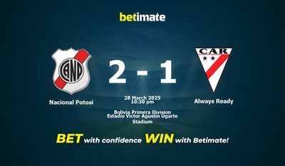 Pronostic, cotes et conseils de paris Nacional Potosi vs Always Ready (28/03/2025)