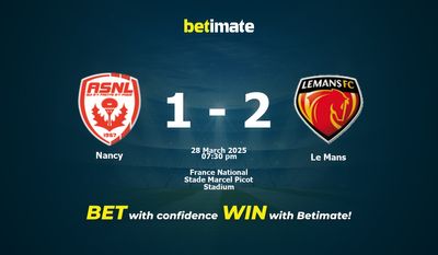 Pronostic, cotes et conseils de paris Nancy - Le Mans (28/03/2025)