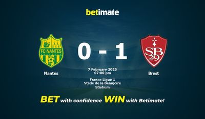 Pronostic Nantes vs Brest, cotes et conseils de paris 02/07/2025