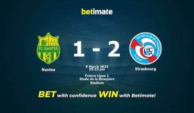 Pronostic Nantes - Strasbourg, cotes et conseils de paris 09/03/2025