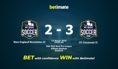 Pronostic, cotes et conseils de paris New England Revolution II vs FC Cincinnati II (13/03/2025)