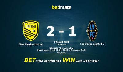 New Mexico United vs Las Vegas Lights FC Prédiction, cotes et conseils de paris 01/08/2024