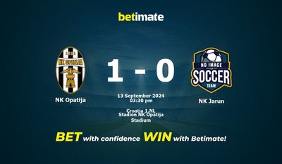 NK Opatija vs NK Jarun Pronostic, cotes et conseils de paris 13/09/2024