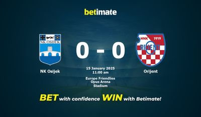 NK Osijek vs Orijent Prédiction, cotes et conseils de paris 15/01/2025