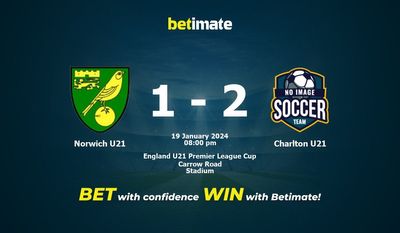 Norwich U21 vs Charlton U21 Prédiction, cotes et conseils de paris 19/01/2024