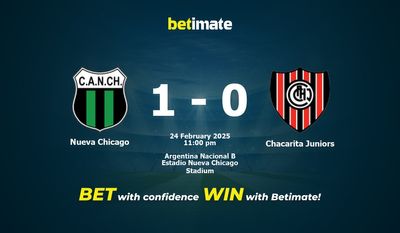 Nueva Chicago vs Chacarita Juniors Prédiction, cotes et conseils de paris 24/02/2025