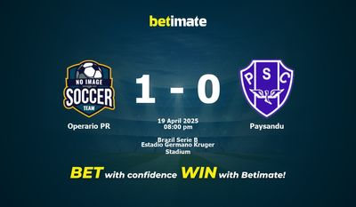Pronostic, cotes et conseils de paris Operario PR vs Paysandu (19/04/2025)
