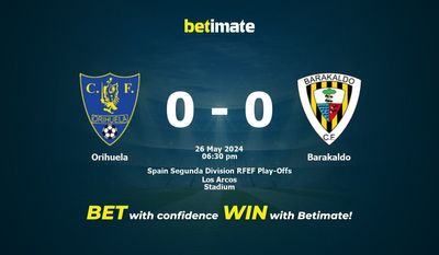 Orihuela vs Barakaldo Prédiction, cotes et conseils de paris 26/05/2024