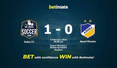 Pafos FC vs Apoel Nicosia Prédiction, cotes et conseils de paris 04/02/2026