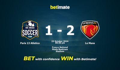 Paris 13 Atlético vs Le Mans Pronostic, cotes et conseils de paris 23/10/2024