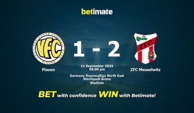 Pronostic, cotes et conseils de paris Plauen vs ZFC Meuselwitz 11/09/2024