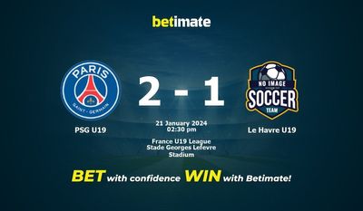PSG U19 vs Le Havre U19 Prédiction, cotes et conseils de paris 21/01/2024