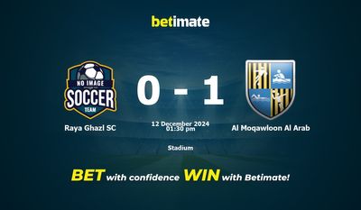 Raya Ghazl SC vs Al Moqawloon Al Arab Prédiction, cotes et conseils de paris 12/12/2024