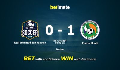 Real Juventud San Joaquín vs Puerto Montt Prédiction, cotes et conseils de paris 28/07/2024