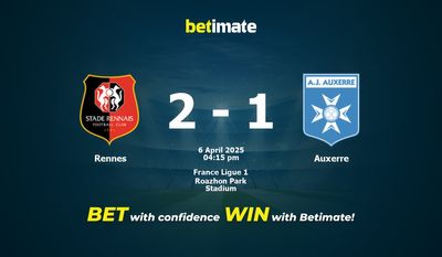 Pronostic, cotes et conseils de paris Rennes - Auxerre (04/06/2025)