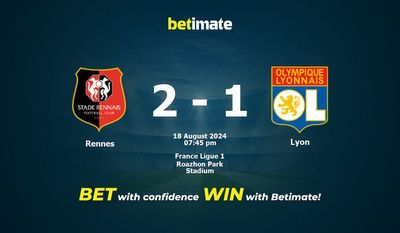 Rennes vs Lyon Prédiction, cotes et conseils de paris 18/08/2024