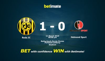 Roda JC vs Helmond Sport Prédiction, cotes et conseils de paris 11/03/2025