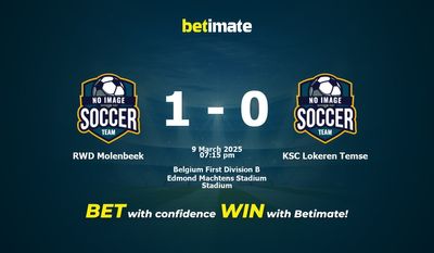 RWD Molenbeek vs KSC Lokeren Temse Prédiction, cotes et conseils de paris 09/03/2025
