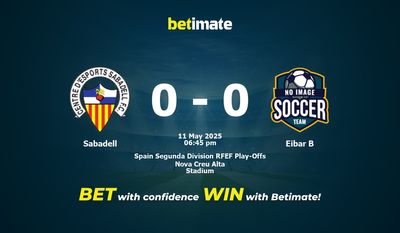 Pronostic, cotes et conseils de paris Sabadell vs Eibar B (05/11/2025)