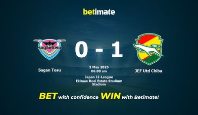 Pronostic, cotes et conseils de paris Sagan Tosu vs JEF Utd Chiba (05/03/2025)