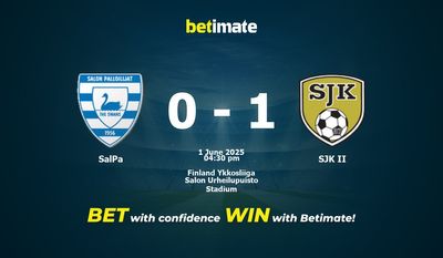 SalPa vs SJK II Prédiction, cotes et conseils de paris 01/06/2025