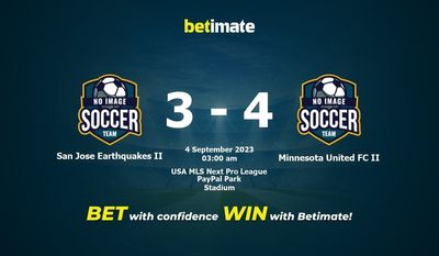 San Jose Earthquakes II vs Minnesota United FC II Prédiction, cotes et conseils de paris 04/09/2023