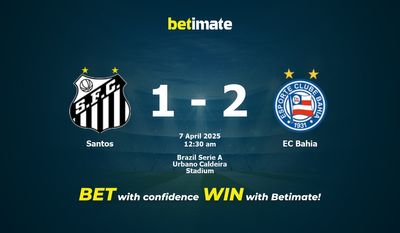 Pronostic Santos vs EC Bahia, cotes et conseils de paris (04/06/2025)