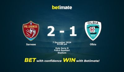 Pronostic Sarnese vs Olbia, cotes et conseils de paris 12/07/2024