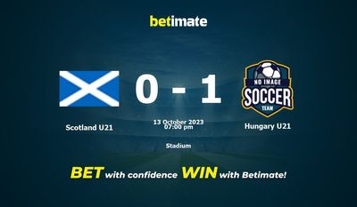 Ecosse U21 vs Hongrie U21 Prédiction, cotes et conseils de paris 13/10/2023