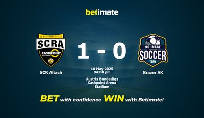 Pronostic, cotes et conseils de paris SCR Altach vs Grazer AK (10/05/2025)