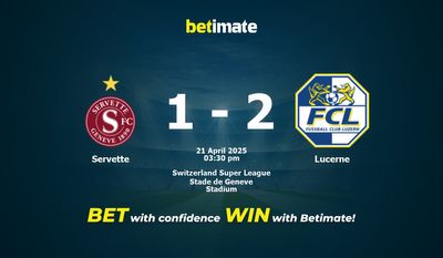 Pronostic Servette vs Lucerne, cotes et conseils de paris (21/04/2025)
