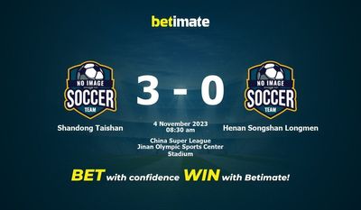 Shandong Taishan vs Henan Songshan Longmen Prédiction, cotes et conseils de paris 04/11/2023