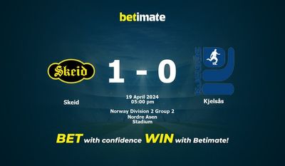 Skeid vs Kjelsås Prédiction, cotes et conseils de paris 19/04/2024