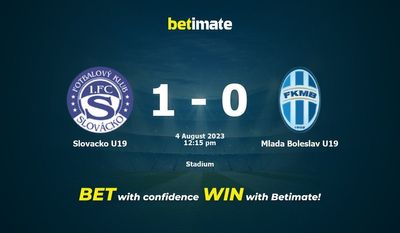 Slovacko U19 vs Mlada Boleslav U19 Pronostics, cotes et conseils de paris 04/08/2023