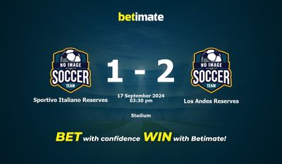 Pronostic, cotes et conseils de paris Sportivo Italiano Reserves vs Los Andes Reserves 17/09/2024