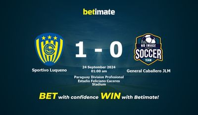 Sportivo Luqueno vs General Caballero JLM Pronostic, cotes et conseils de paris 24/09/2024