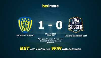 Pronostic, cotes et conseils de paris Sportivo Luqueno vs General Caballero JLM (27/04/2025)