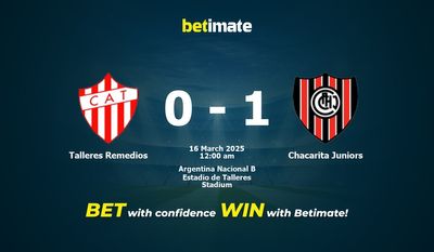 Talleres Remedios vs Chacarita Juniors Prédiction, cotes et conseils de paris 15/03/2025