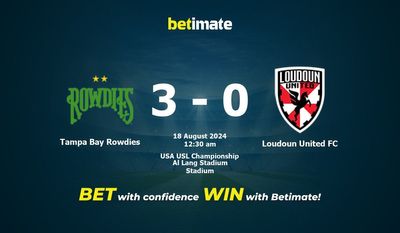 Tampa Bay Rowdies vs Loudoun United FC Prédiction, cotes et conseils de paris 17/08/2024