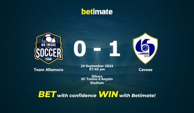 Pronostic, cotes et conseils de paris pour le match Altamura vs Cavese 24/09/2024