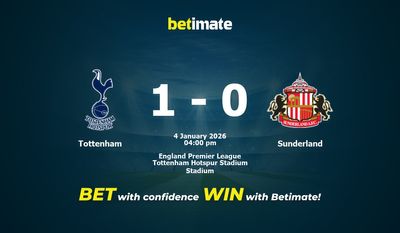 Tottenham vs Sunderland Prediction, Odds & Betting Tips 01/04/2026