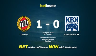 Tromso vs Kristiansund BK Prédiction, cotes et conseils de paris 20/04/2025