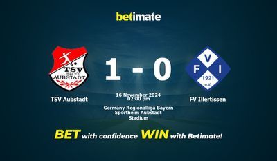 TSV Aubstadt vs FV Illertissen Prédiction, cotes et conseils de paris 16/11/2024